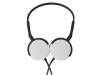 Maxell Super Slim Headphones MXH-HP200 with In-Line Microphone White 30371800CN